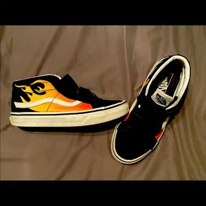 Boys Flame Vans
